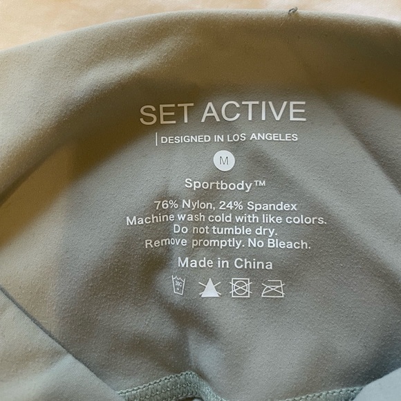 SET ACTIVE SPORTBODY™ Leggings in the color Thistle - size Medium - Picture 3 of 3
